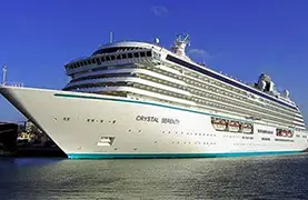 邮轮船只图片 水晶宁静号 (Crystal Serenity)