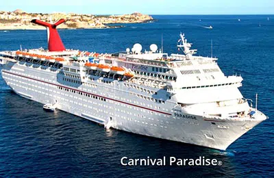 邮轮船只图片 嘉年华乐园号 (Carnival Paradise ®)