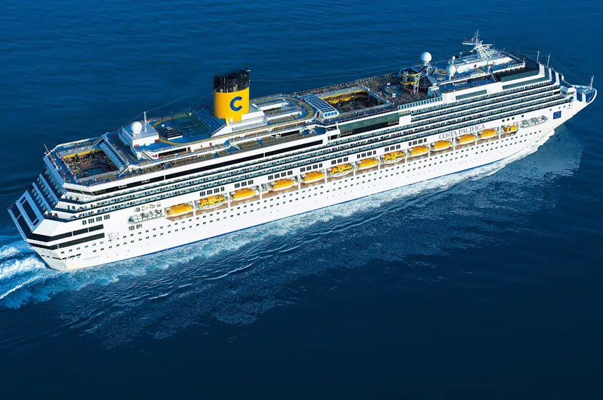 邮轮船只图片 歌诗达邮轮太平洋号(Costa Pacifica)