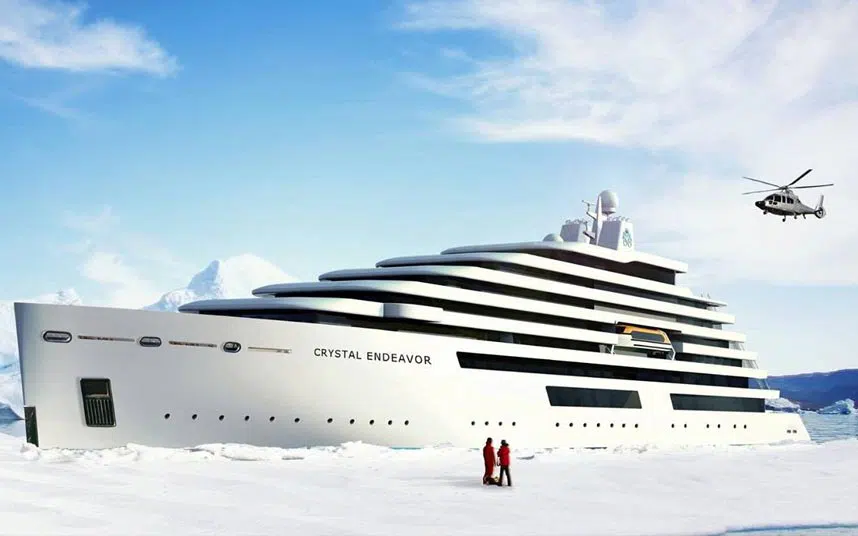 邮轮图片 {notti} 水晶奋进号 (Crystal Endeavor)