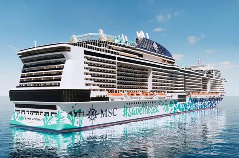 邮轮船只图片 地中海邮轮神女号(Msc Euribia)