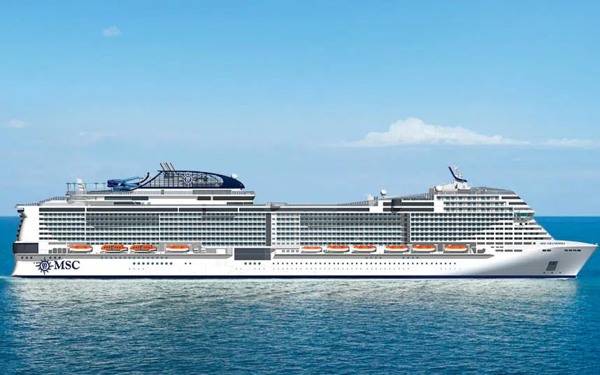 邮轮图片 {notti} 地中海邮轮鸿图号（MSC Grandiosa）