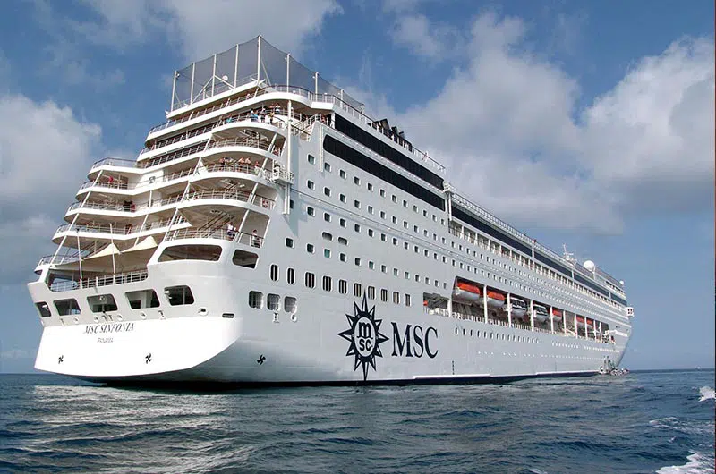 邮轮船只图片 地中海邮轮序曲号（Msc Sinfonia）