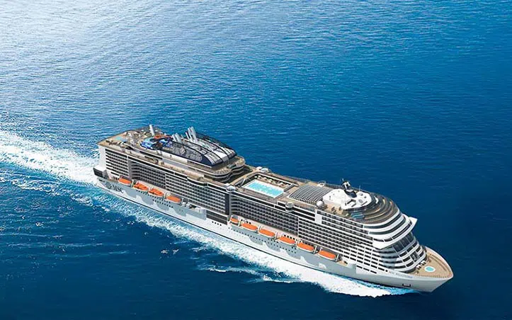 邮轮船只图片 地中海邮轮荣耀号(MSC Bellissima)
