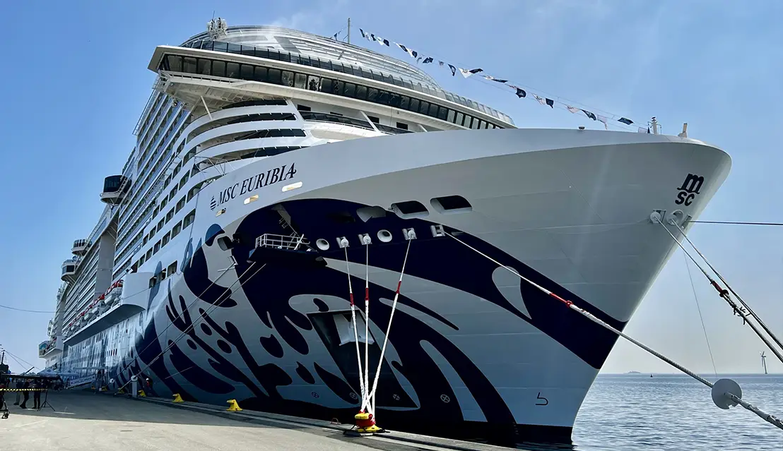 邮轮船只图片 地中海邮轮神女号(Msc Euribia)
