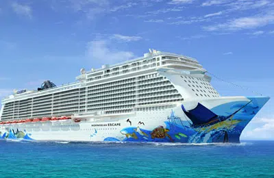 邮轮船只图片 挪威邮轮遁逸号(Norwegian Escape)