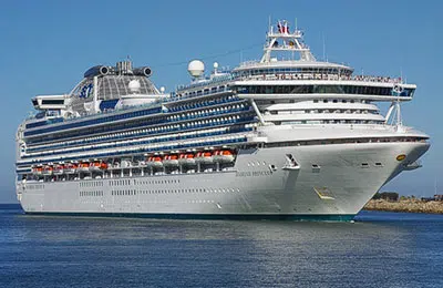 邮轮船只图片 钻石公主号（Diamond Princess）