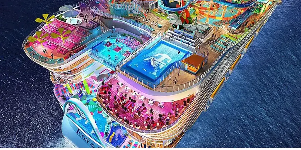 邮轮船只图片 海洋标志号（Icon of the Seas）