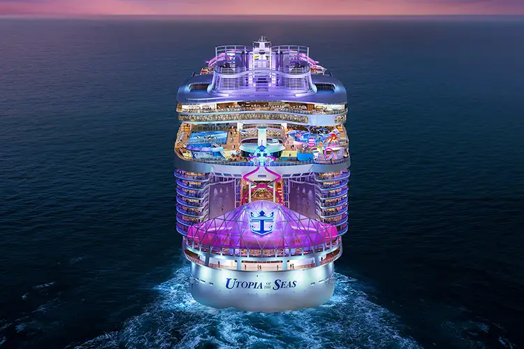 邮轮船只图片 海洋乌托邦号(Utopia of the Seas）