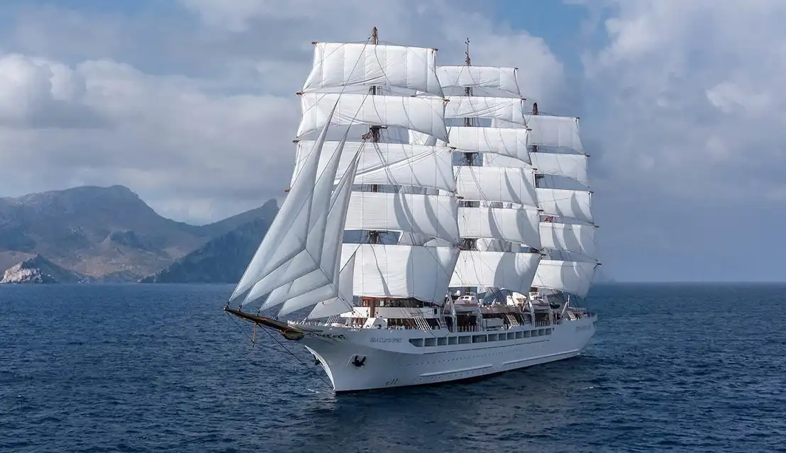 邮轮船只图片 Sea Cloud Spirit