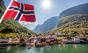 邮轮船只图片 挪威